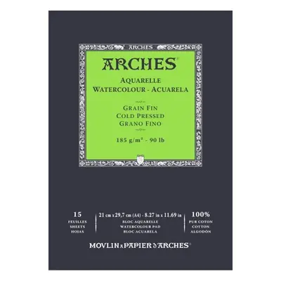 Arches Watercolour Cold Pressed Pad Natural White Vázlattömb g