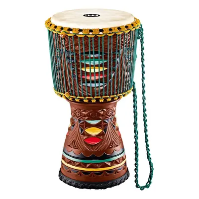 Meinl AE-DJTC2 Artisan Tongo Carved Coloured ornamental carving 12" Djembe