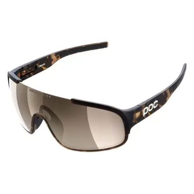 POC Crave Clarity Tortoise Brown/Brown Silver Mirror Kerékpáros szemüveg