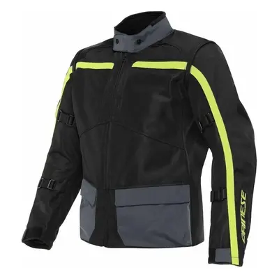 Dainese Outlaw Black/Ebony/Fluo Yellow Textildzseki