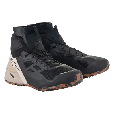 Alpinestars CR-1 Shoes Black/Light Brown Motoros cipők