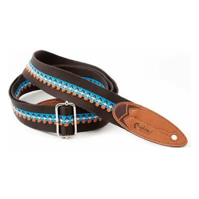 RightOnStraps Surf Textil gitár heveder Waimea Brown