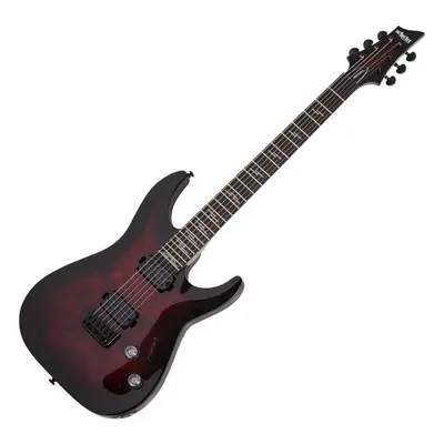 Schecter Omen Elite-6 Black Cherry Burst Elektromos gitár