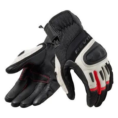 Rev'it! Gloves Dirt Black/Red Motoros kesztyűk