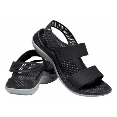 Crocs LiteRide Szandálok Black/Light Grey