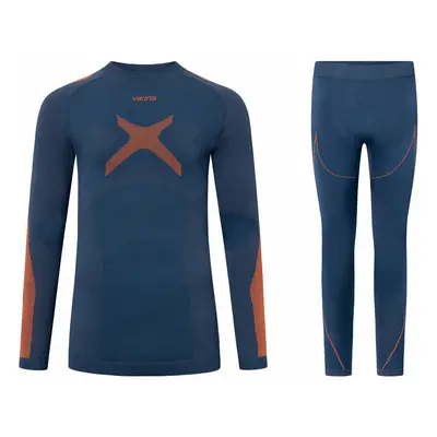 Viking Primeone Man Set Base Layer Navy/Orange Termikus fehérnemű