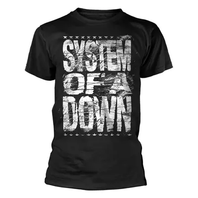 System of a Down Ing Distressed Black