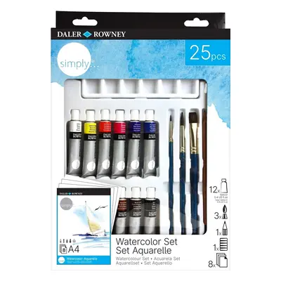 Daler Rowney Simply Akvarell festékek halmaza x ml