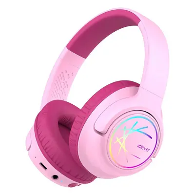 iClever BTH18 Pink Vezeték nélküli fejhallgatók On-ear