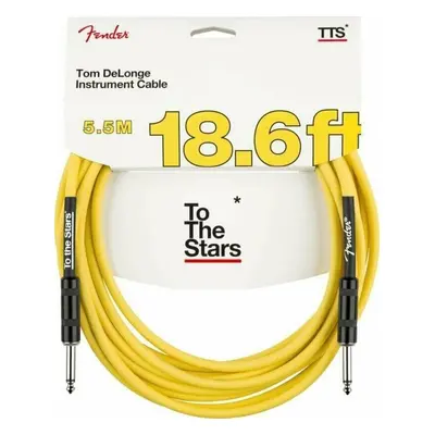 Fender Tom DeLonge 18.6' To The Stars Instrument Cable 5,5 m Egyenes - Egyenes Hangszórókábel