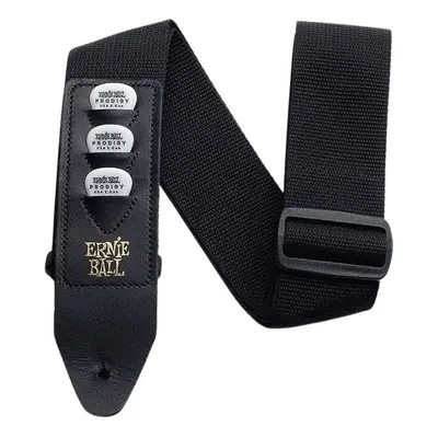 Ernie Ball Polypro Pickholder Textil gitár heveder Black