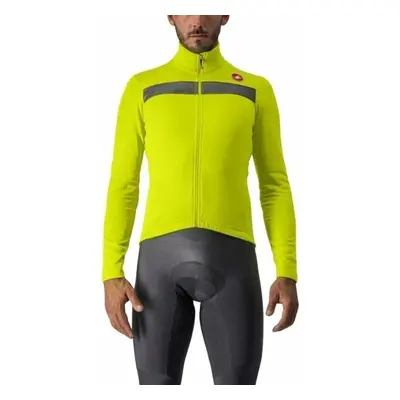 Castelli Puro FZ Dzsörzi Electric Lime/Silver Reflex