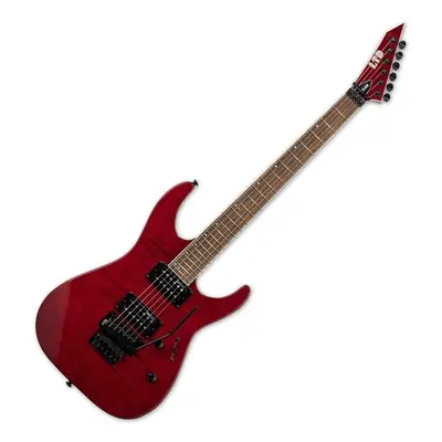 ESP LTD M-200FM See Thru Red Elektromos gitár