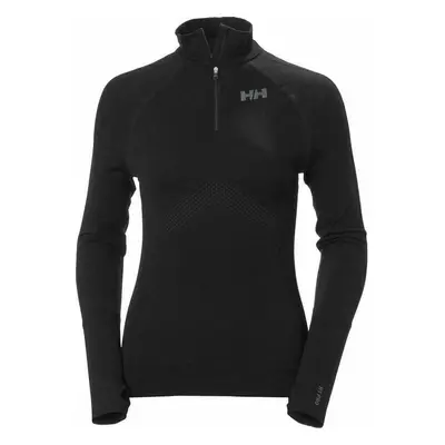 Helly Hansen W H1 Pro Lifa Seamless 1/2 Zip Black Vitorlás aláöltözet