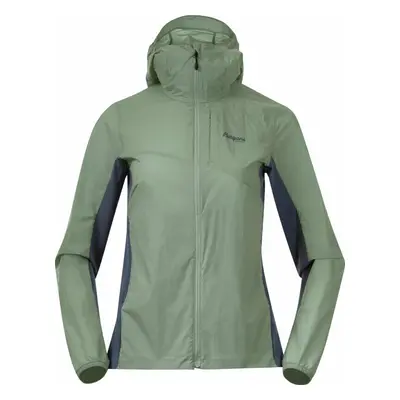 Bergans Rabot Lt Windbreaker Women Jade Green/Orion Blue Dzseki