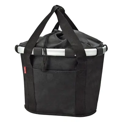 KLICKfix Bikebasket Kormánytáska Black L