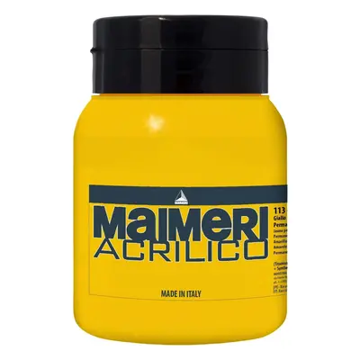 Maimeri Acrilico Akril festék Permanent Yellow Medium 500 ml db