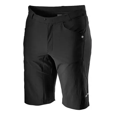 Castelli Unlimited Baggy Shorts Black Nadrág kerékpározáshoz