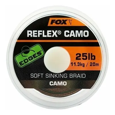 Fox Fishing Edges Reflex Camo Soft Sinking Braid Reflex Camo m lbs-11,3 kg Fonott zsinór