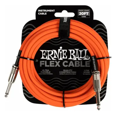 Ernie Ball Flex Instrument Cable Straight/Straight m Egyenes - Egyenes Hangszórókábel