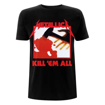 Metallica Ing Kill 'Em All Tracks Unisex Black