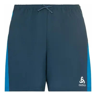 Odlo The Essential inch Running Blue Wing Teal/Indigo Bunting 2XL Futórövidnadrágok