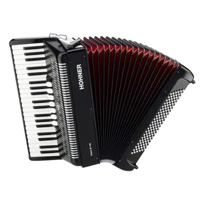 Hohner Bravo III Billentyűs harmonika Black