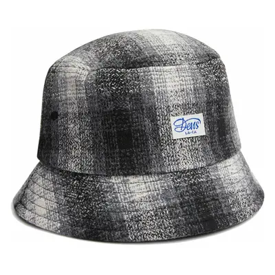 Deus Ex Machina Marcus Bucket Grey Plaid Sapka