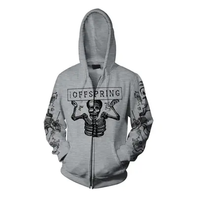 The Offspring Pulóver Skeletons Grey