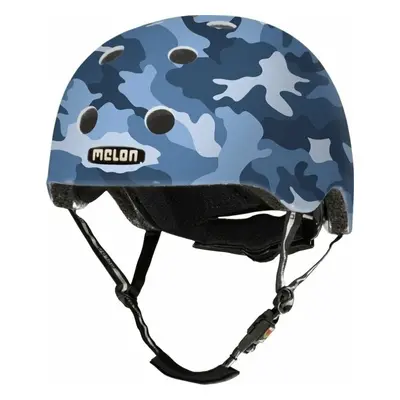 Melon Urban Active Kids Camouflage Blue Gyerek kerékpáros sisak