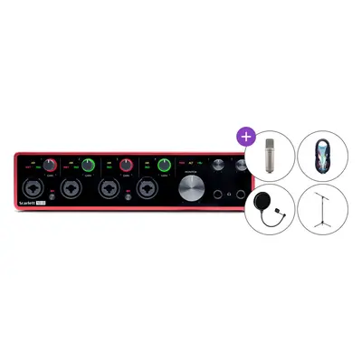 Focusrite Scarlett 18i8 3rd Gen SET USB Audio interfész