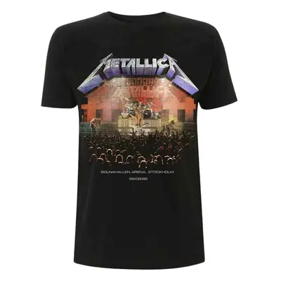 Metallica Ing Stockholm '86. Unisex Black