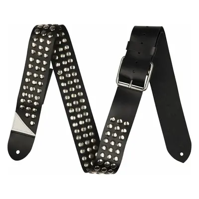 Jackson Stud Leather Gitárszíj Black