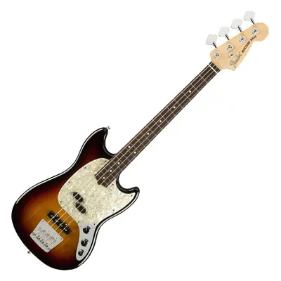 Fender American Performer Mustang RW 3-Tone Sunburst Basszusgitár