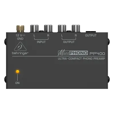 Behringer PP400 Black Lemezjátszó előerősítő