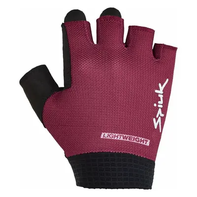 Spiuk Helios Short Gloves Red Kesztyű kerékpározáshoz