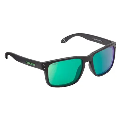 Cressi Blaze Black/Green/Mirrored Napszemüvegek hajózáshoz