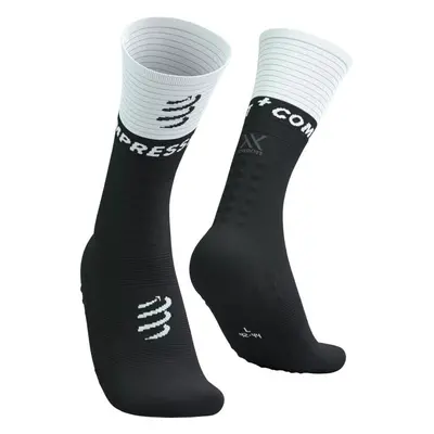 Compressport Mid Compression V2.0 Black/White T1 Futózoknik