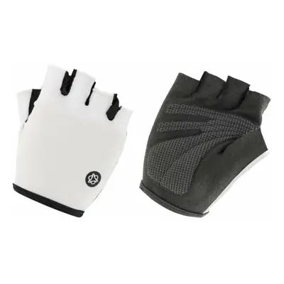 AGU Essential Gel Gloves White Kesztyű kerékpározáshoz