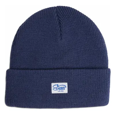 Deus Ex Machina Karl Beanie Workwear Blue Sapka