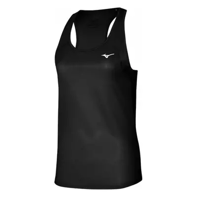 Mizuno DryAeroFlow Tank Black Ujjatlan felsők futáshoz