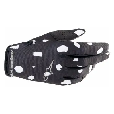 Alpinestars Radar Gloves Black/White Motoros kesztyűk