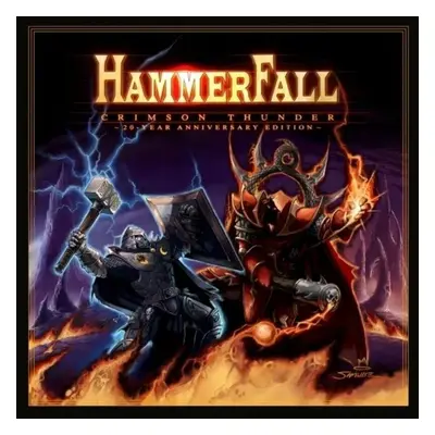 Hammerfall - Crimson Thunder - Year Anniversary Edition (Silver Coloured) (2 LP)