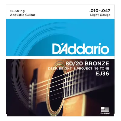 D'Addario EJ36 Akusztikus gitárhúrok