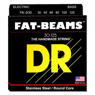 DR Strings Fat Beams FB6-30 Basszusgitár húr