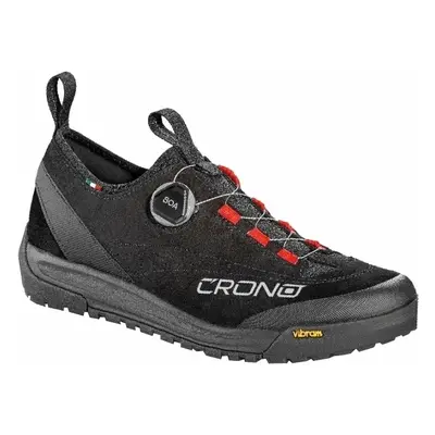 Crono CD1 Black/Red Férfi bicikliscipő