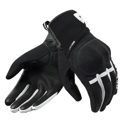 Rev'it! Gloves Mosca Black/White Motoros kesztyűk