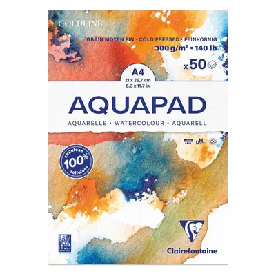 Clairefontaine Goldline Aquapad Glued Pad Vázlattömb g