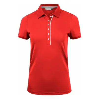 Kjus Womens Sia S/S Cosmic Red Rövid ujjú póló