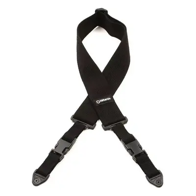 DiMarzio DD2200 Clip Lock Textil gitár heveder Black Cotton